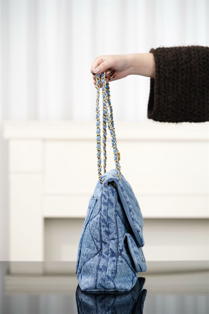 샤넬 25K 투포켓 맥시 플랩백 - Bag (샤넬) - 이미지 7