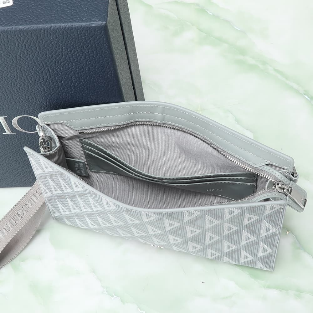 A5 Triangle Pouch - Bag (D I O R) - 이미지 7