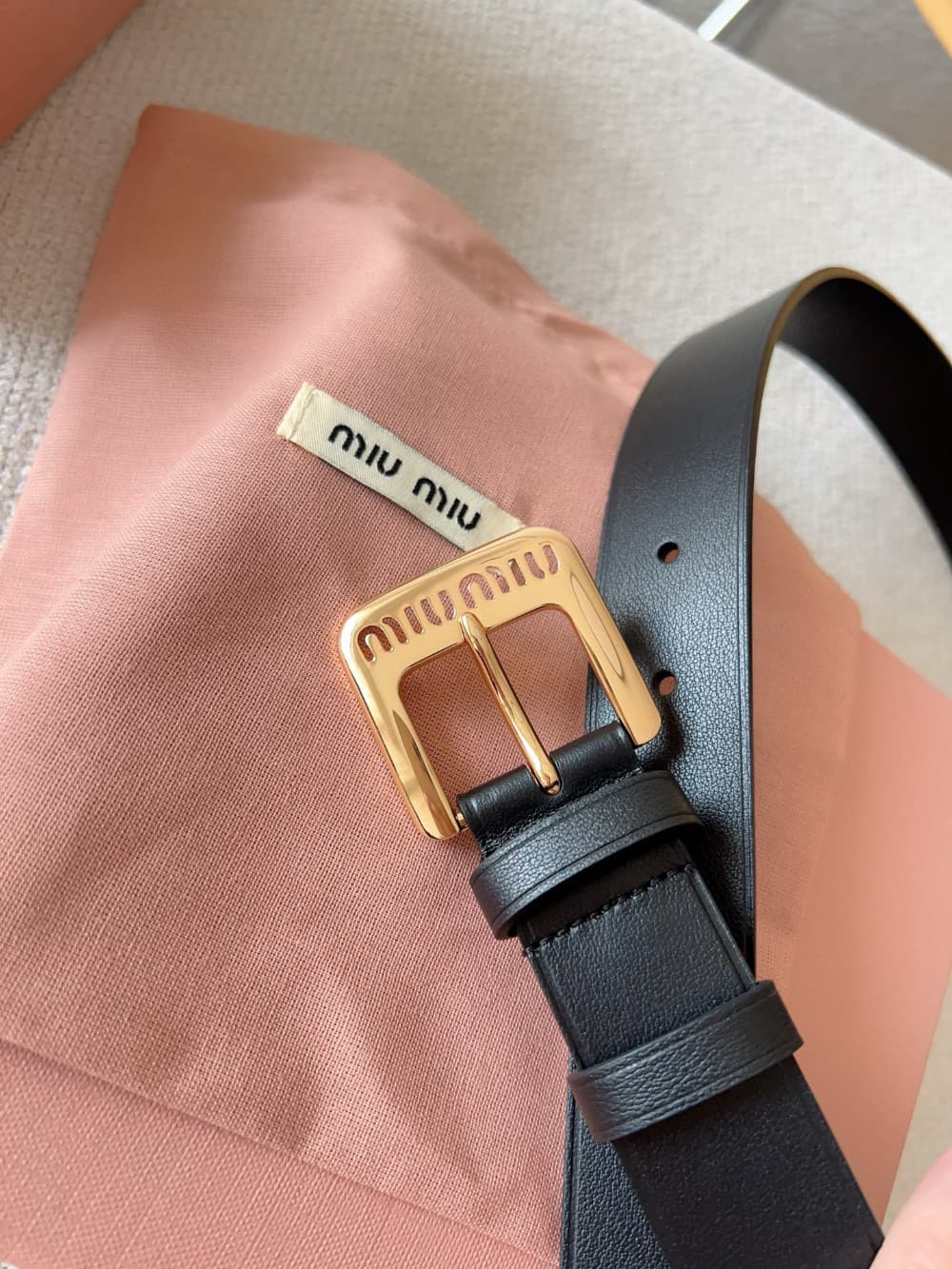 Miu Miu 2 - 벨트 (Miu Miu) - 이미지 6