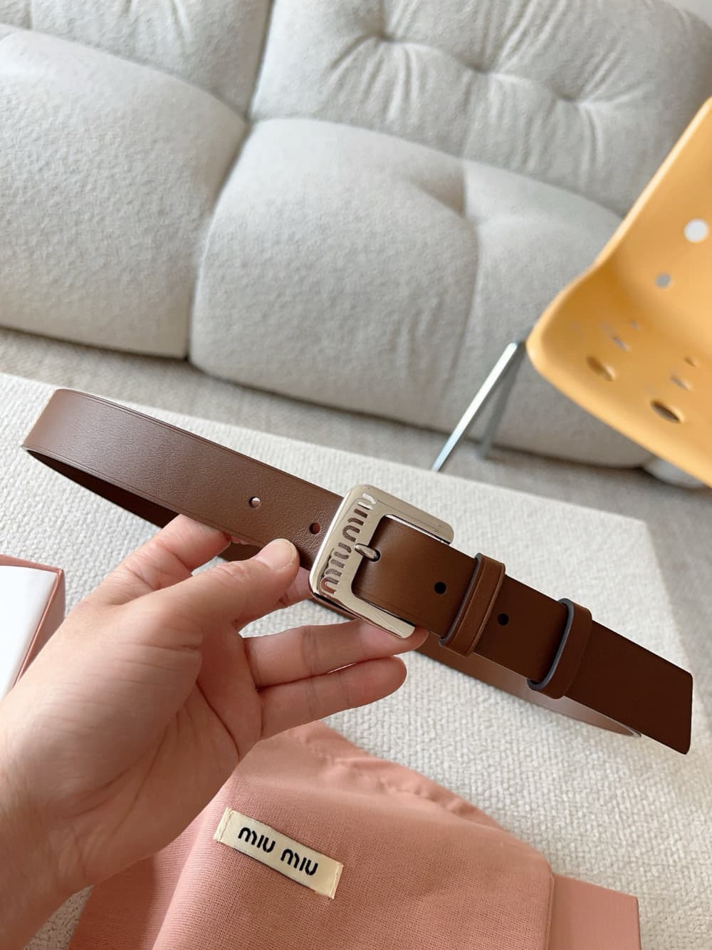 Miu Miu 2 - 벨트 (Miu Miu) - 이미지 17