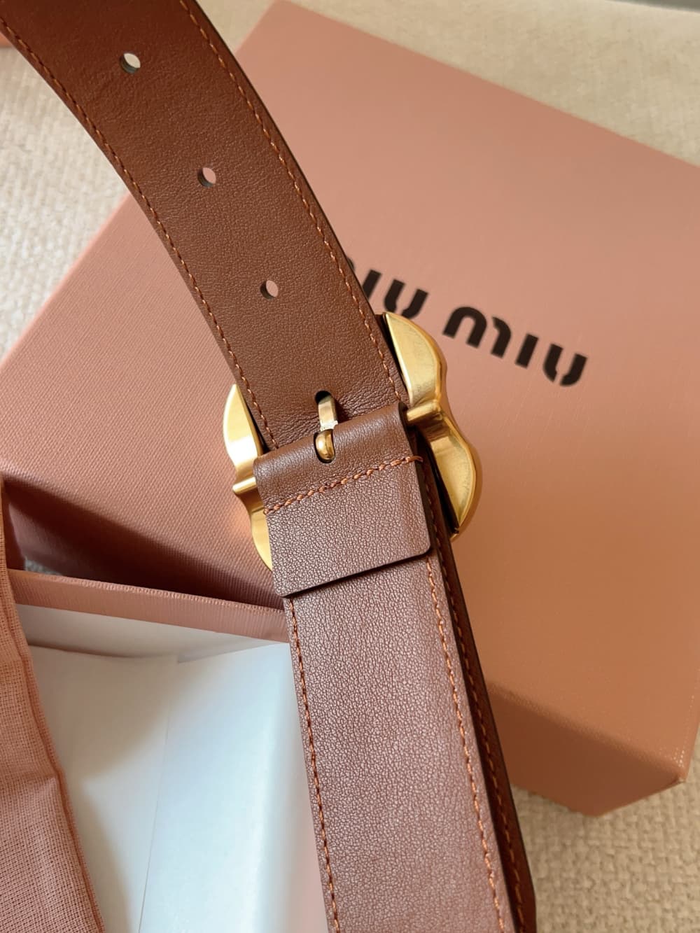 Miu Miu 3 - 벨트 (Miu Miu) - 이미지 15