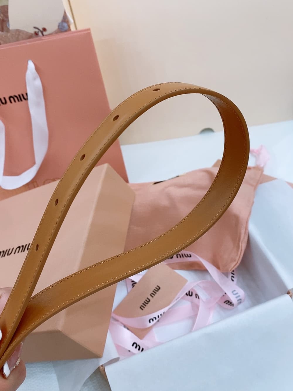 Miu Miu 4 - 벨트 (Miu Miu) - 이미지 4