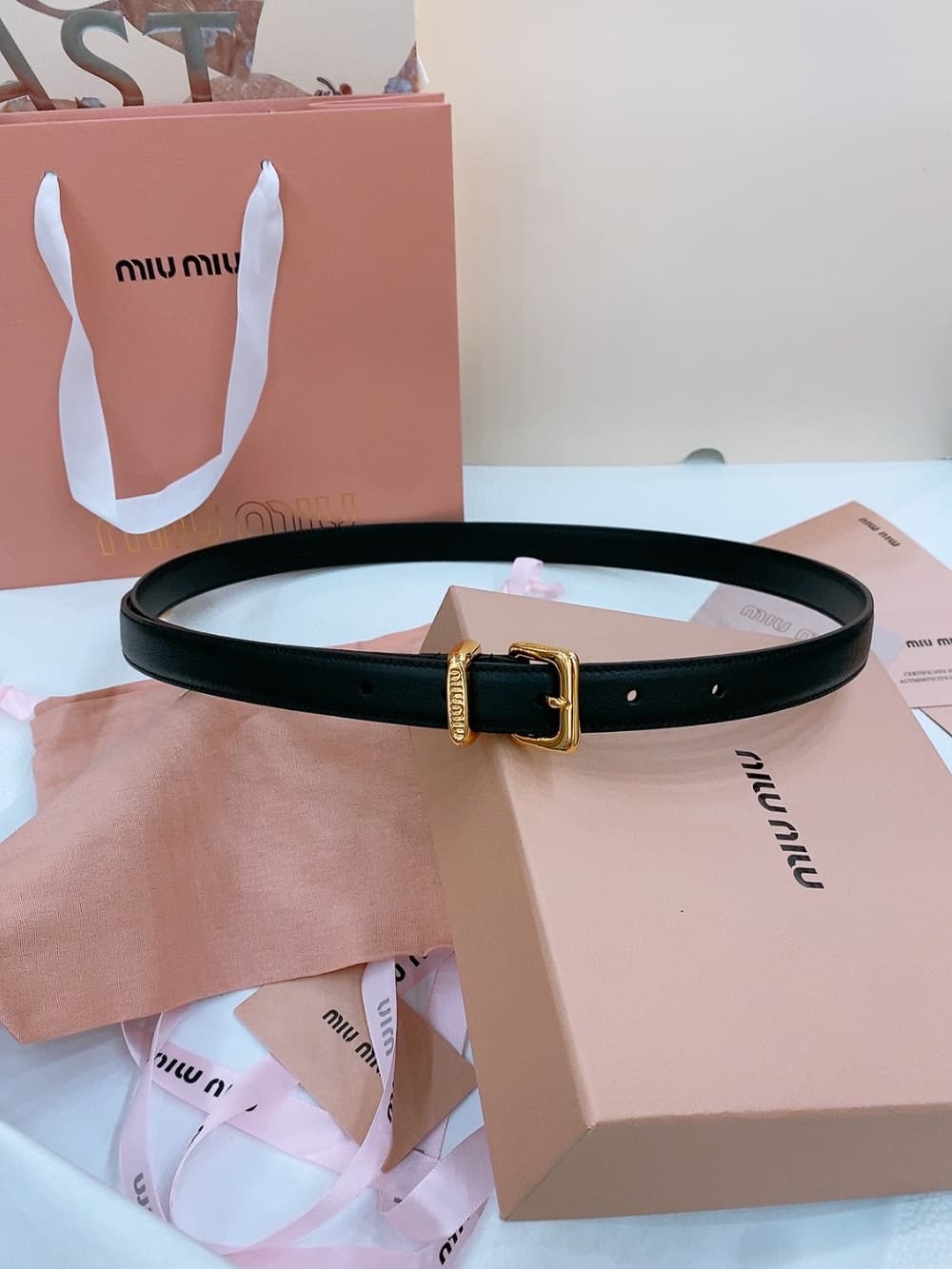 Miu Miu 4 - 벨트 (Miu Miu) - 이미지 7