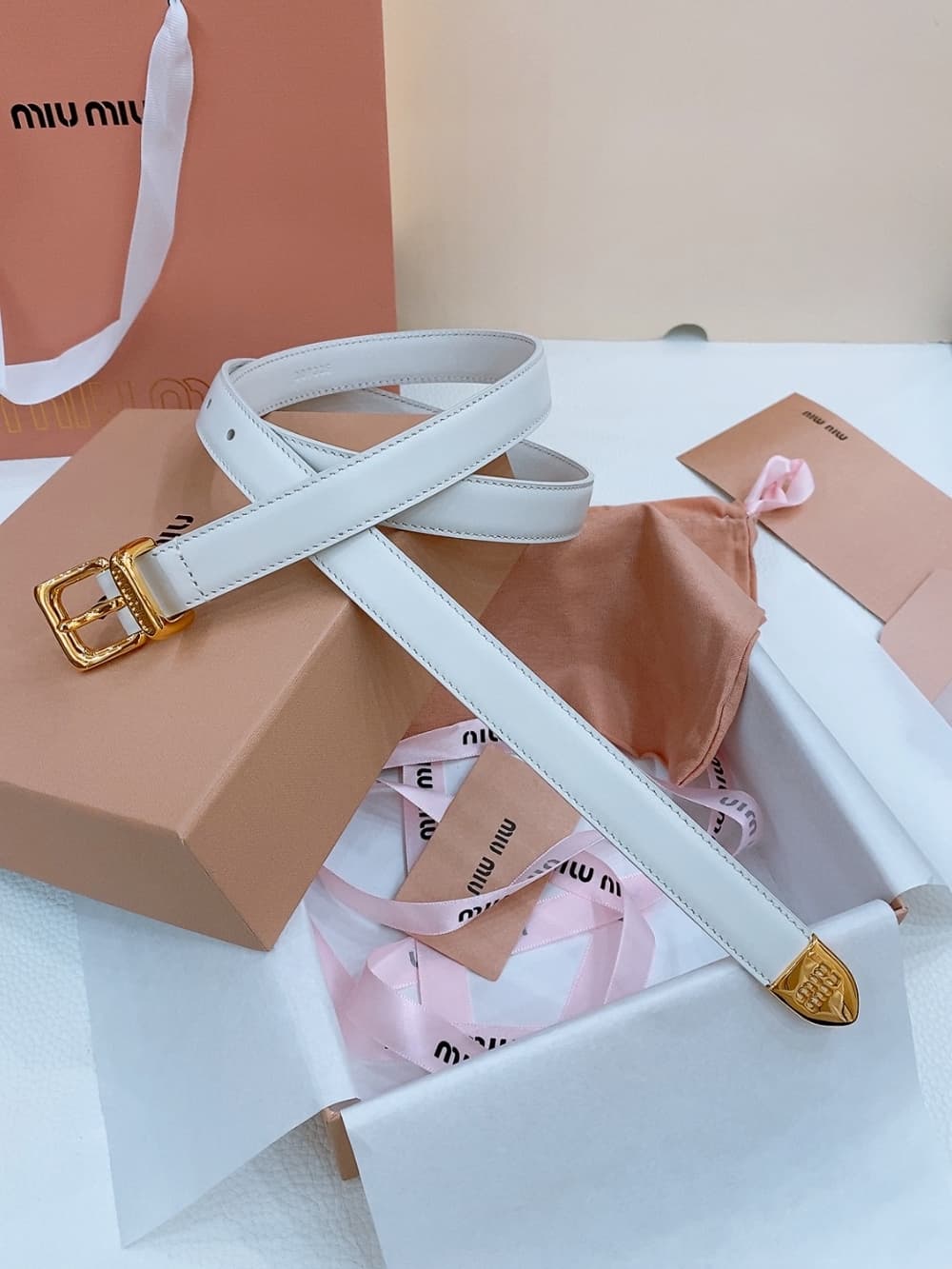 Miu Miu 4 - 벨트 (Miu Miu) - 이미지 13