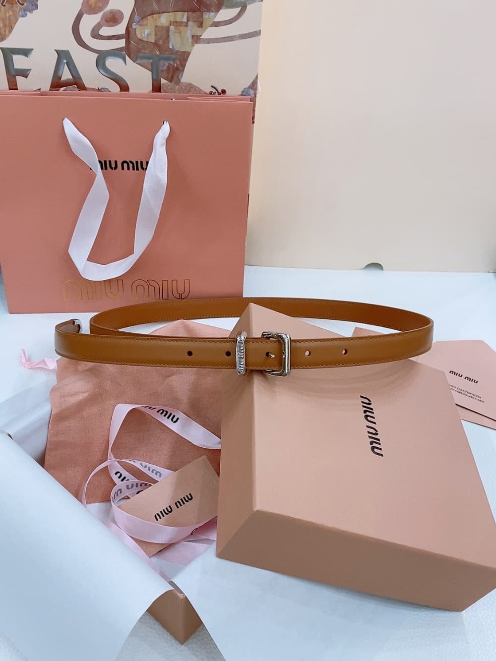 Miu Miu 5 - 벨트 (Miu Miu) - 이미지 6