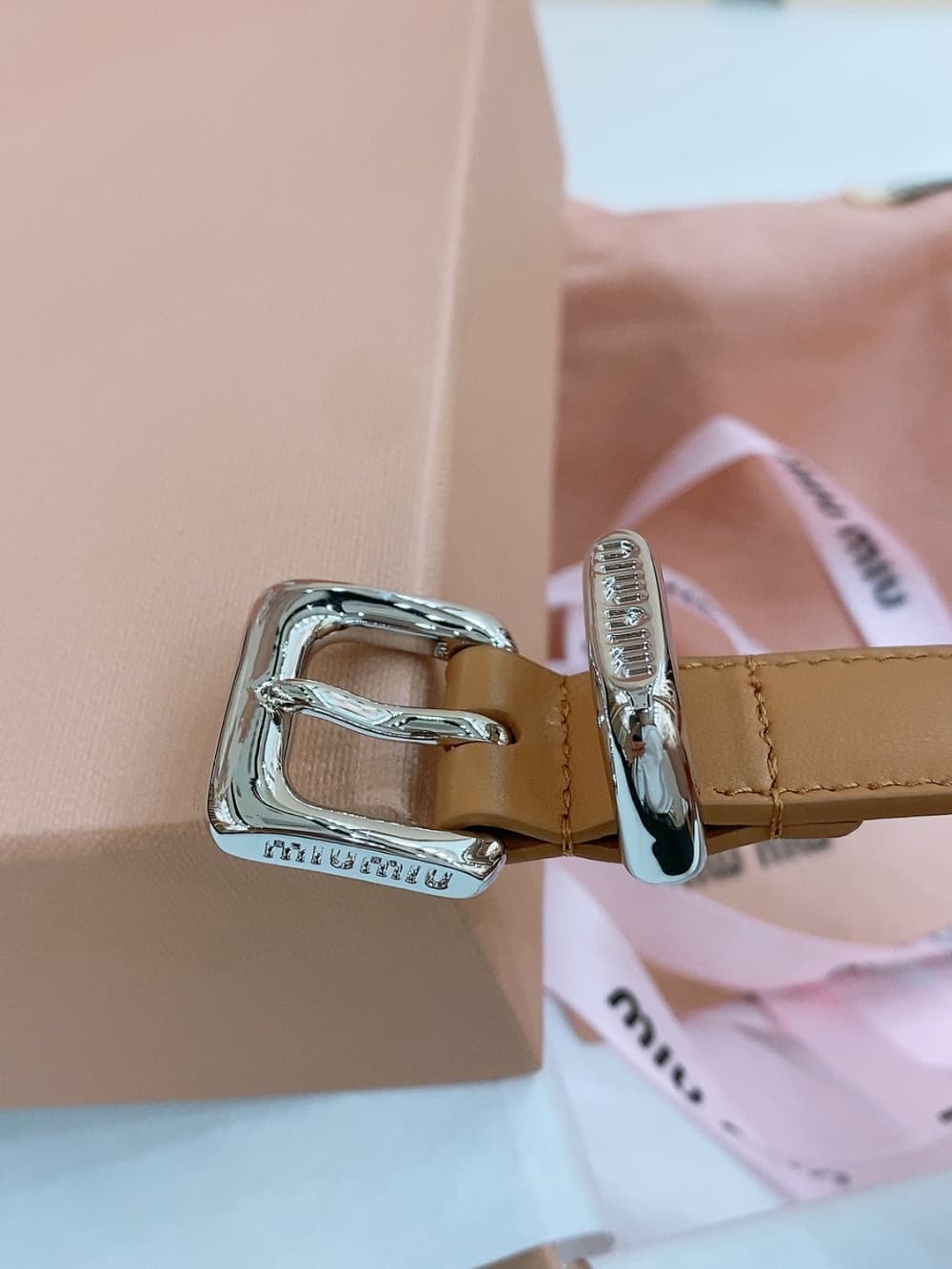 Miu Miu 5 - 벨트 (Miu Miu) - 이미지 7