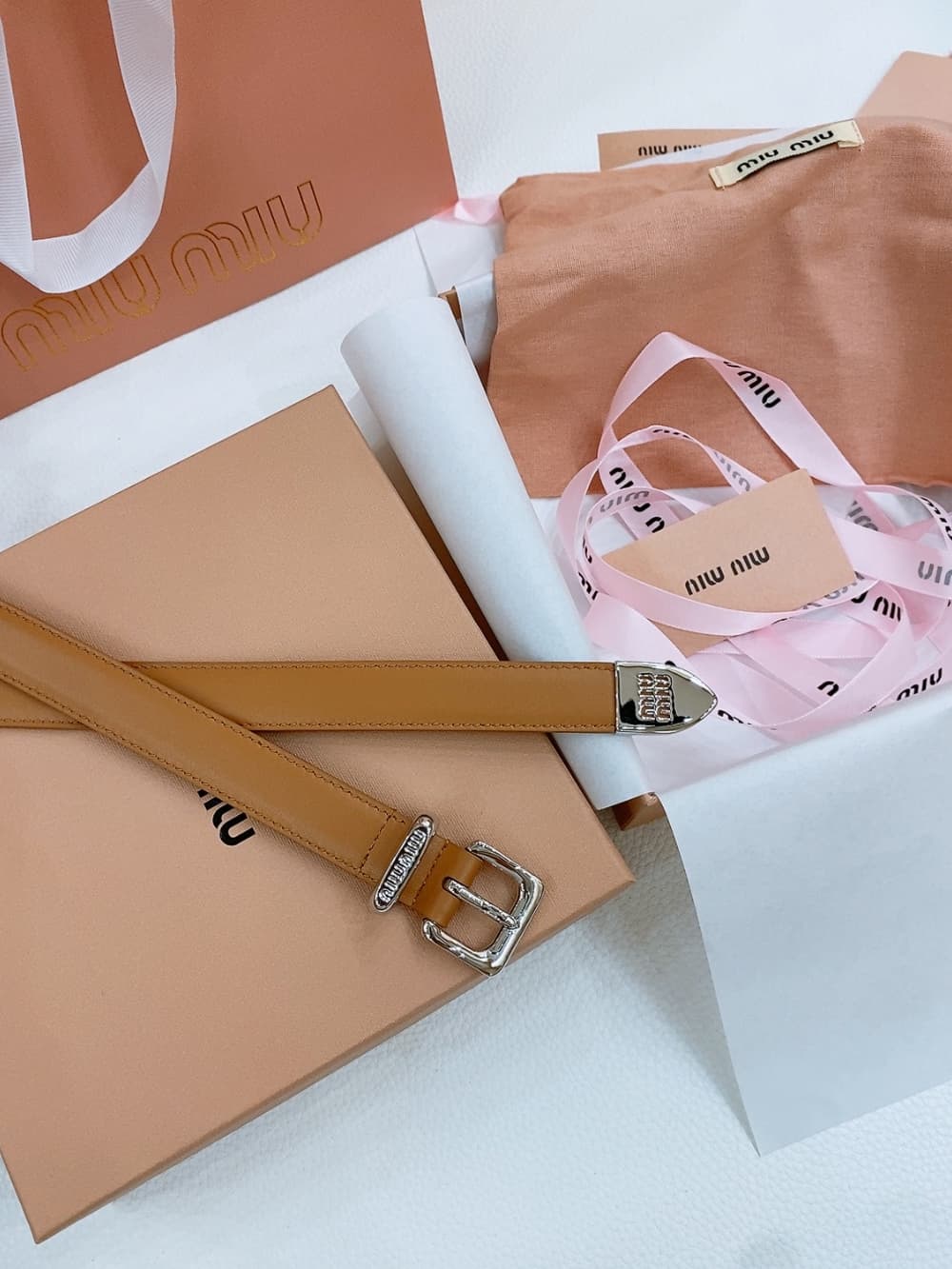 Miu Miu 5 - 벨트 (Miu Miu) - 이미지 9