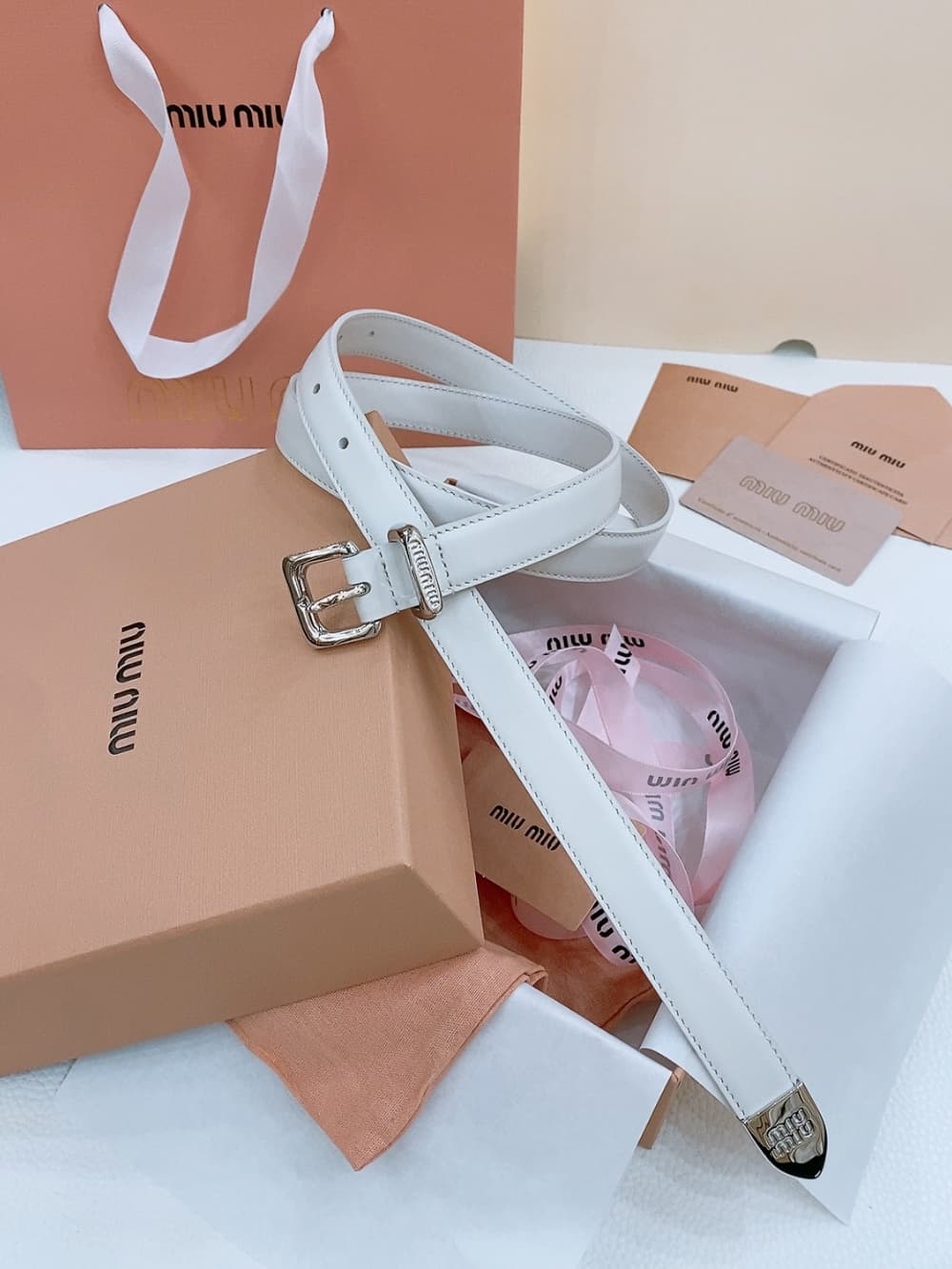 Miu Miu 5 - 벨트 (Miu Miu) - 이미지 12