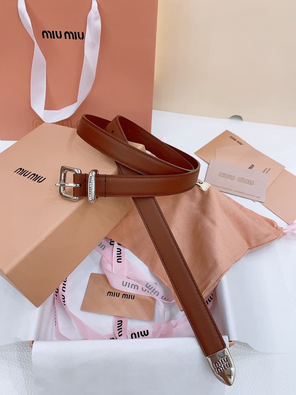 Miu Miu 5 - 벨트 (Miu Miu) - 이미지 16