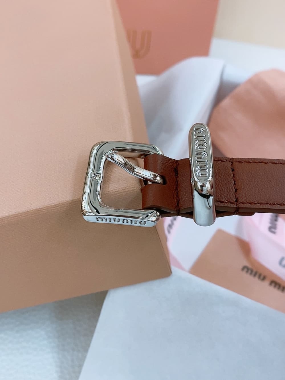 Miu Miu 5 - 벨트 (Miu Miu) - 이미지 17