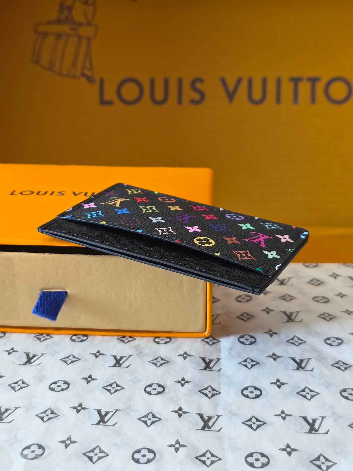 루이비통 포르트 카르트 심플 모노그램 멀티컬러 - 지갑 (Louis Vuitton) - 이미지 5