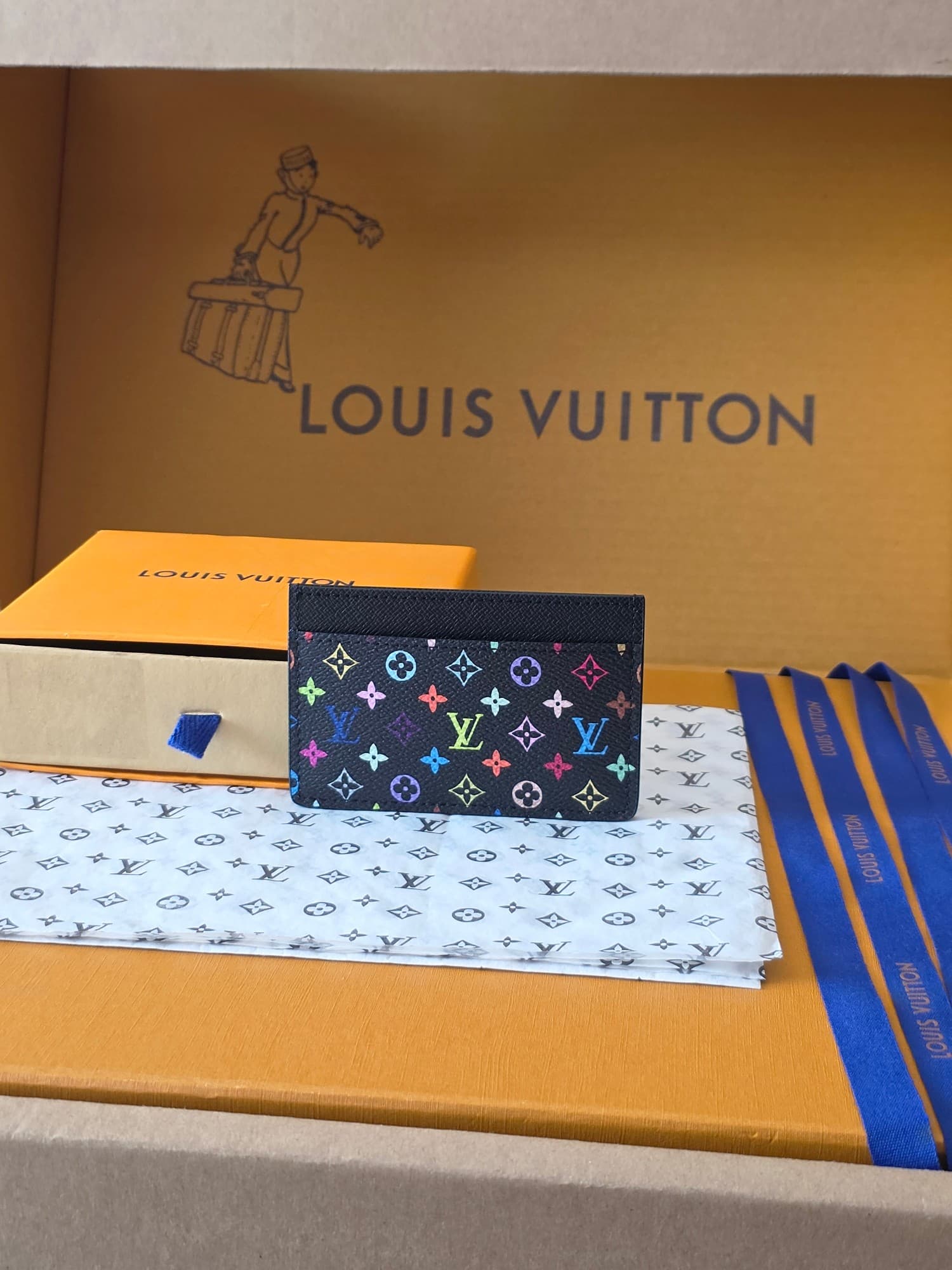 Louis Vuitton 루이비통 포르트 카르트 심플 모노그램 멀티컬러 레플리카 - 지갑 | 제이샵 레플리카 사이트