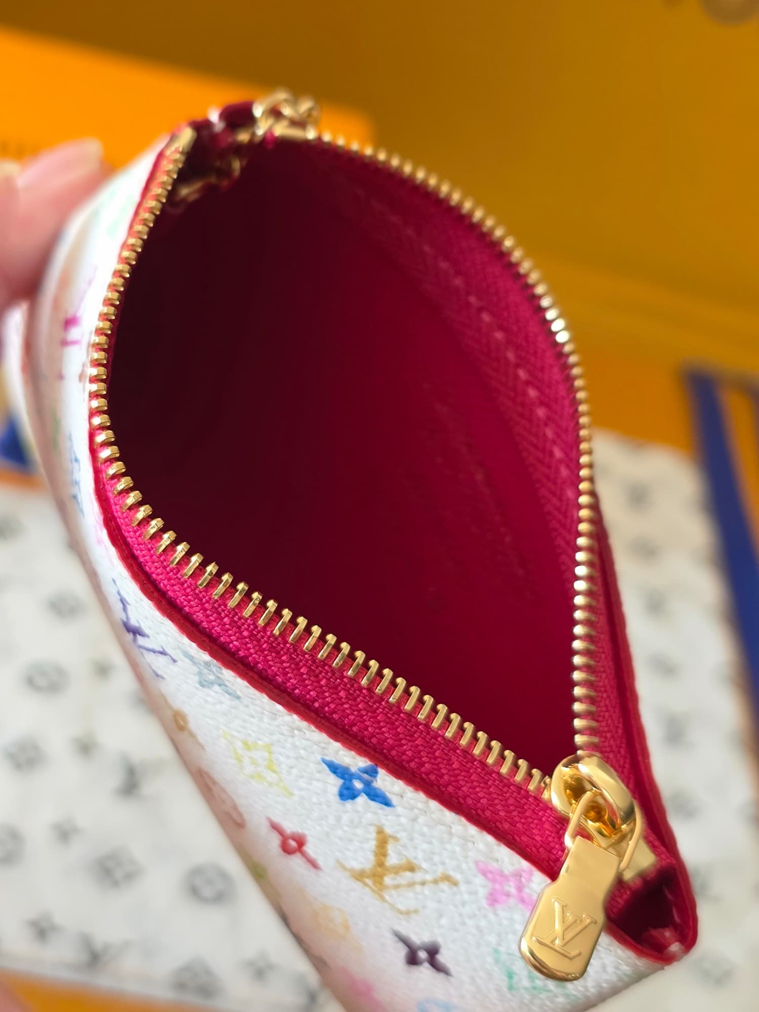 루이비통 모노그램 멀티컬러 키 파우치 - 지갑 (Louis Vuitton) - 이미지 8